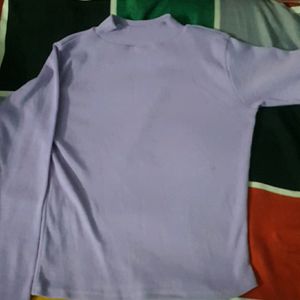 Purple Color Full Sleeves Top ...