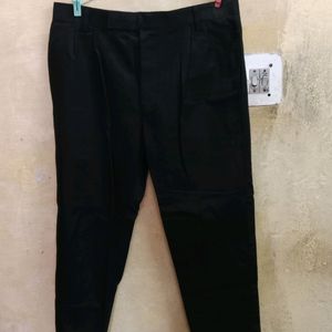 Stitched Formal Men's Black Pant