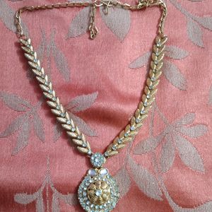 Kundan Golden Necklace