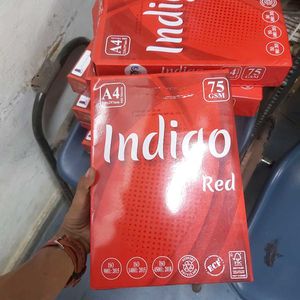 Indigo Red  500 A4 Sheets