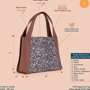 Zouk Trapezia Tote Bag (New)