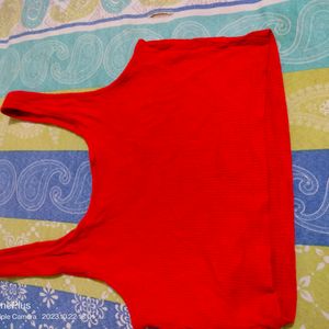 Red Colour Camisole