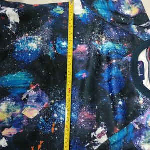 Galaxy Print Sweatshirt - New