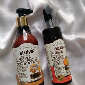 Atulya Conditioner And Face Wash Combo