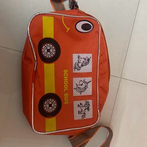 Kids Sling  Bag School Bus Design.