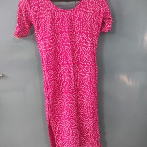 Embroidery Single Kurti