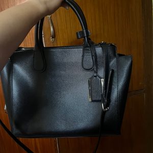 Zara Black Tote Bag