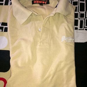 Polo Yellow Tshirt For Men