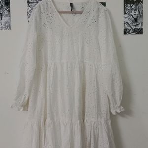 White Vila Dress