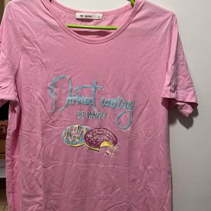 PINK TSHIRT FOR EVERYDAY USE