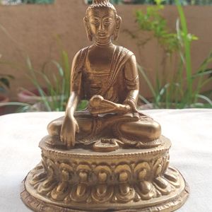 Antique Brass Statue, Buddha