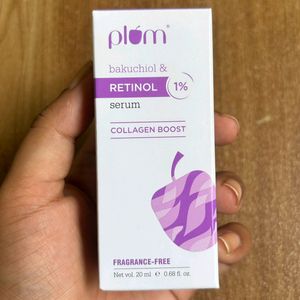 PLUM Retinol Serum 1% And Bakuchiol