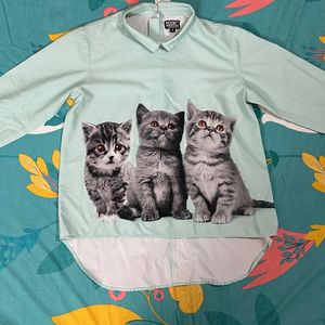 Cat Lovers’ High-Low Top