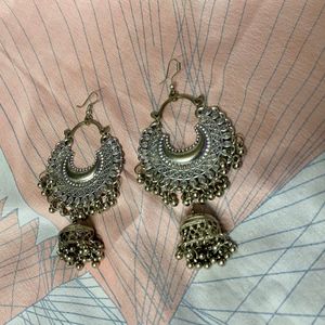 Combo Of Oxidised Earrings