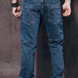 Roadster Blue Slim Fit Mid-Rise Stretchable Jeans