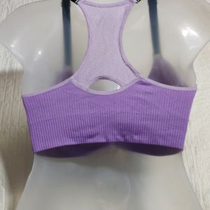 Girls Sports Bra Removable Padding Size M