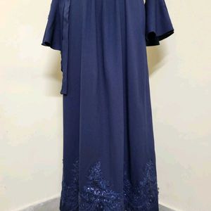 Navy Blue Gown