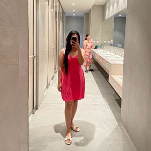 Women Luxury Pink Dress