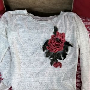 Brand New Rose Top