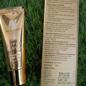 Myglamm Super Serum BB Cream