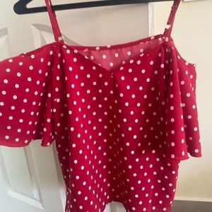 Polka Dotted Top