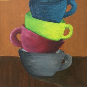 Cups Painting