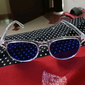 Transparent Goggles | Blue Colour