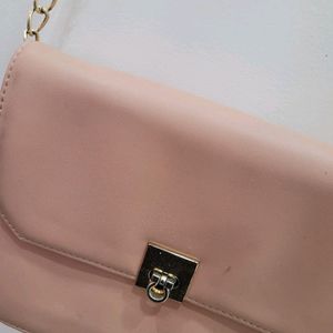 Peach Sling bag