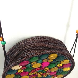 Beach Side Sling Bag For Women