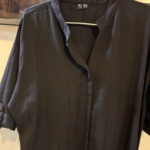 Black Colar Kurta