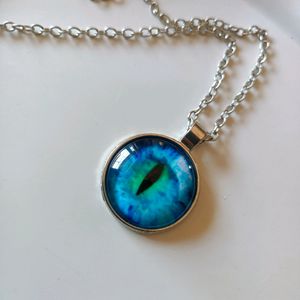 Cat Eye Pendant Chain