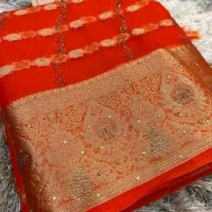 Traditional Organza Sarees