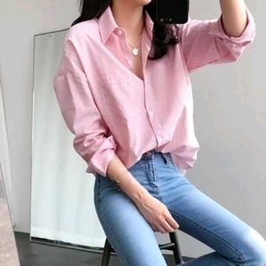 Solid Pink Shirt