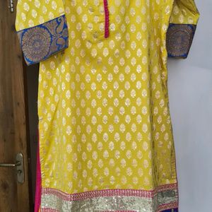 Heavy Banarasi kurti