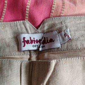 New Fabindia Wide Legged Lower