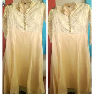 Gold Full Party Gown