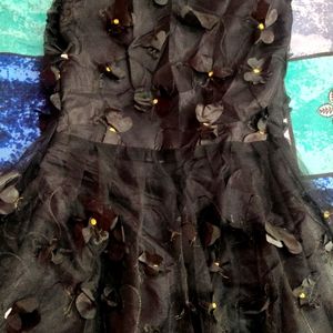 Onedy Sale Butteefly Black Gown .