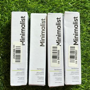 Minimalist Oat Extract 06%Gentle Cleanser Pack Of4