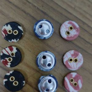 Kurti/Kurta Buttons Total: 9 Pieces