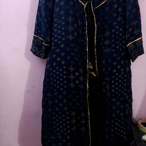 Ethnic Anarkali With Jacket