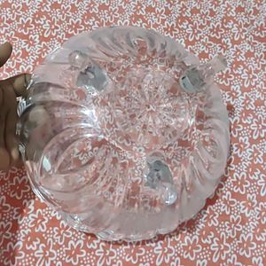 One Large Glass Bowl