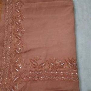 Saree Thread Work