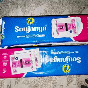 Soujanya Pads + Free Hygiene Wash