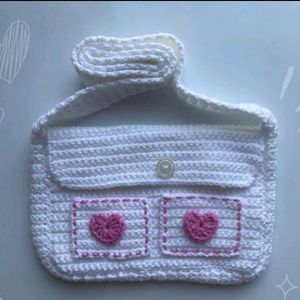 Crochet Messenger Bag 👜🫶🏼
