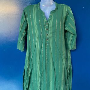 Green Casual Kurta🌸#kurta #womanwear #rangmanch