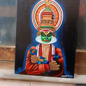 Kathakali Canvas Artwork/ Painting