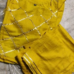 Mahalaxmi Kurti Plazo Set