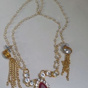 Necklace With Earrings