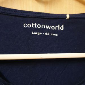 Cotton World Deep Blue