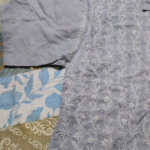 Chikankari Short Sleeve Shirt (Mens)